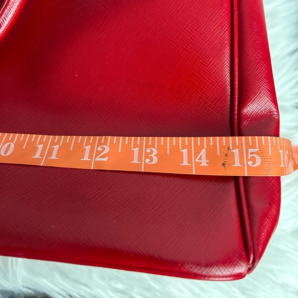 Prada | Vernice saffiano lux structured satchel tote - Picture 10 of 17